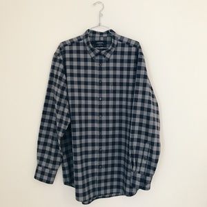 Charles Tyrwhitt Navy & Grey Check Shirt